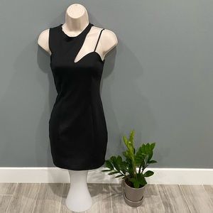 Material Girl One Shoulder Bodycon Dress